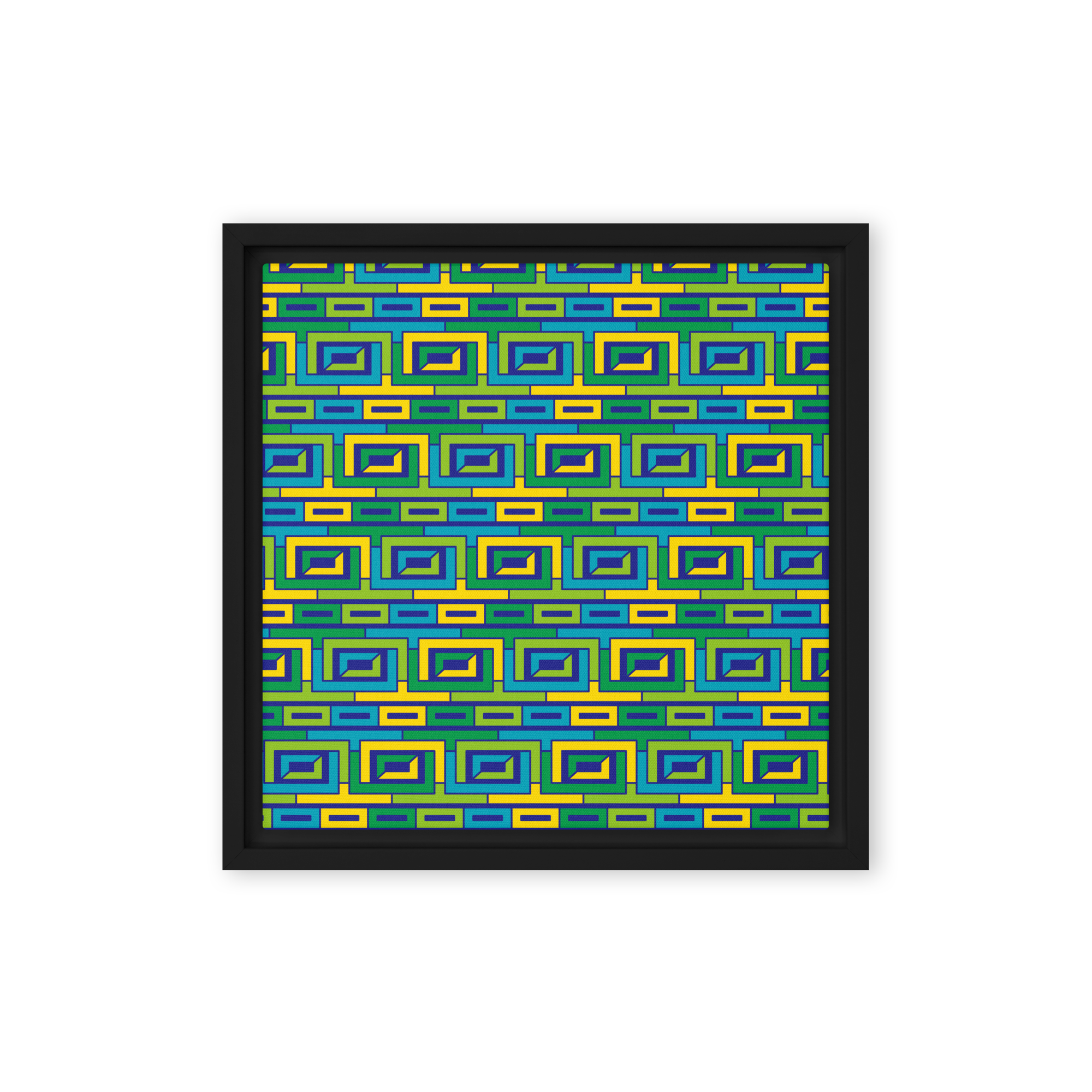 (高)No.20 Chinese Surname Kanji Framed canvas