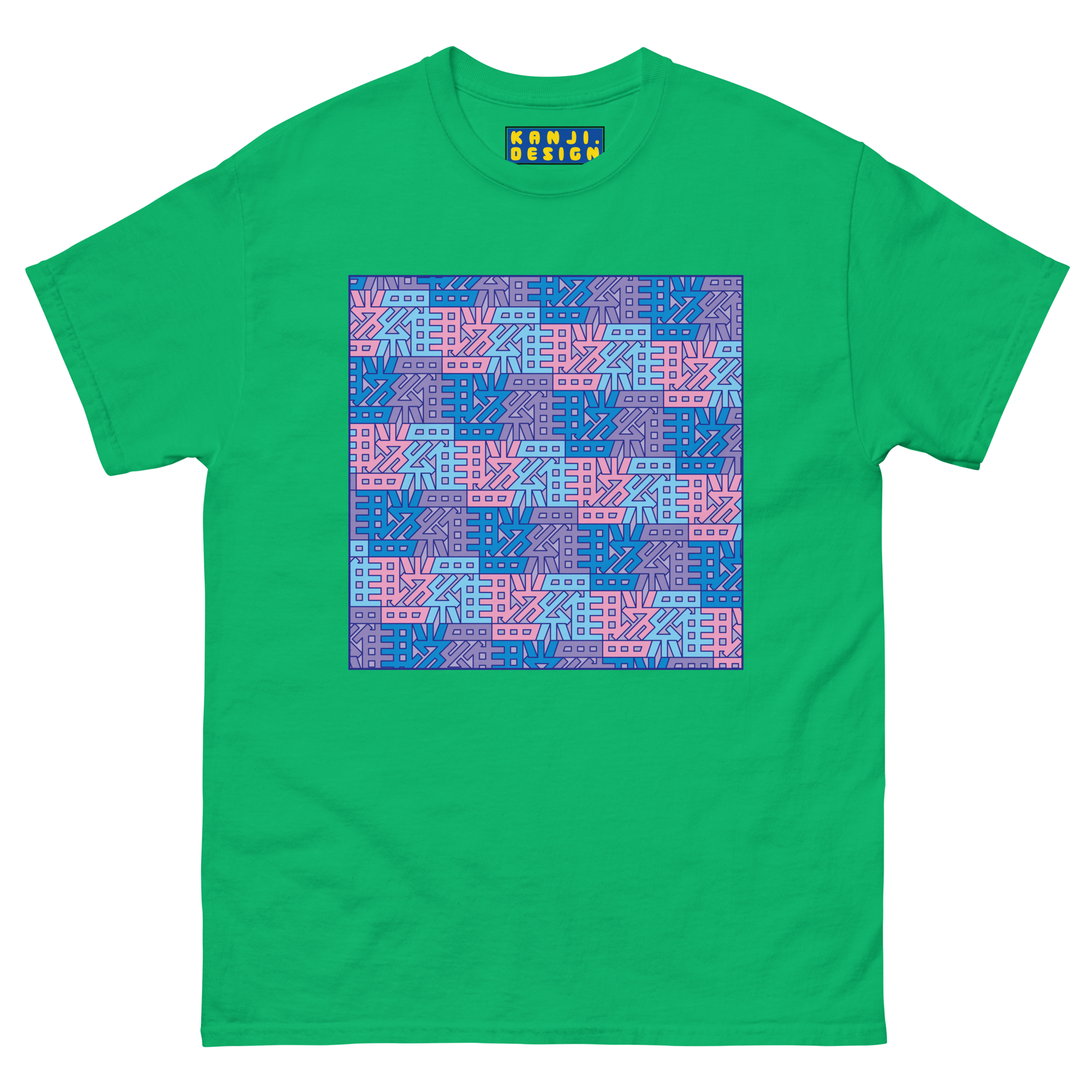 (羅)No. 19 Chinese Surname Kanji Men's T-shirt