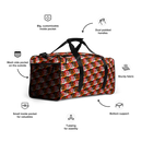 Danger(危) Kanji Duffle bag