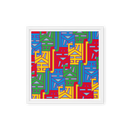 (劉)No.4 Chinese Surname Kanji Framed canvas