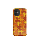 (朱)No.14 Chinese Surname Kanji Tough Case for iPhone®