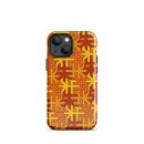 (朱)No.14 Chinese Surname Kanji Tough Case for iPhone®